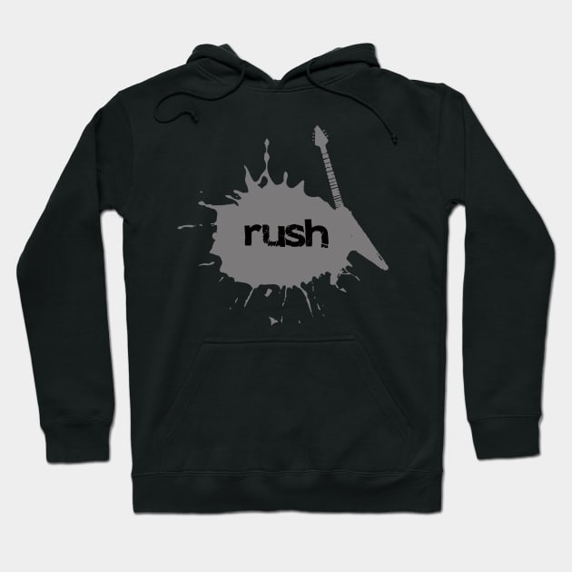 vintage rush band` Hoodie by inidurenku official